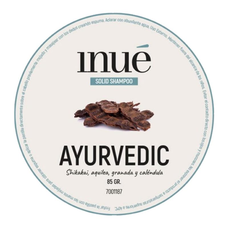 Shampoo Sólido AYURVEDIC - Inué